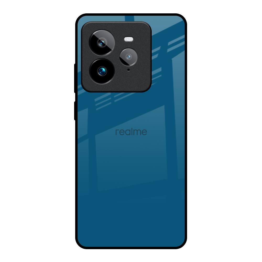Cobalt Blue Realme GT7 Pro Glass Back Cover Online