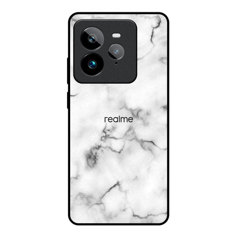 Satin White Marble Realme GT7 Pro Glass Back Cover Online