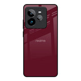 Classic Burgundy Realme GT7 Pro Glass Back Cover Online