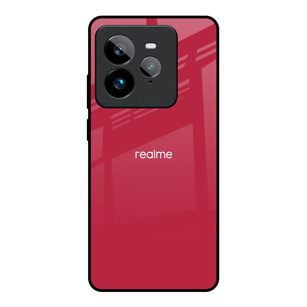Solo Maroon Realme GT7 Pro Glass Back Cover Online