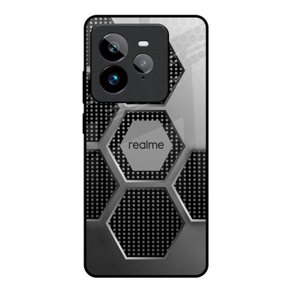 Hexagon Style Realme GT7 Pro Glass Back Cover Online