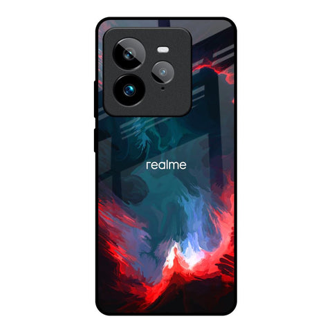 Brush Art Realme GT7 Pro Glass Back Cover Online