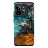 Golden Splash Realme GT7 Pro Glass Back Cover Online