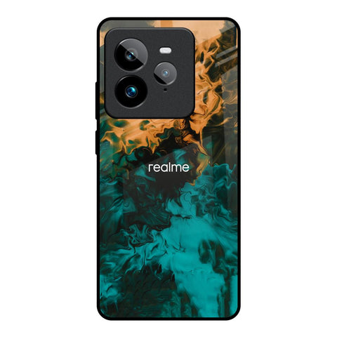 Watercolor Wave Realme GT7 Pro Glass Back Cover Online