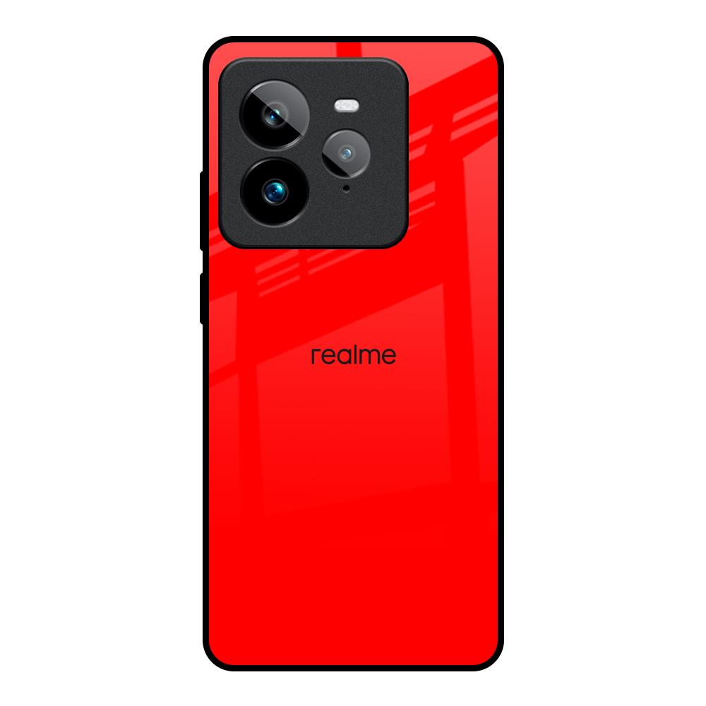 Blood Red Realme GT7 Pro Glass Back Cover Online