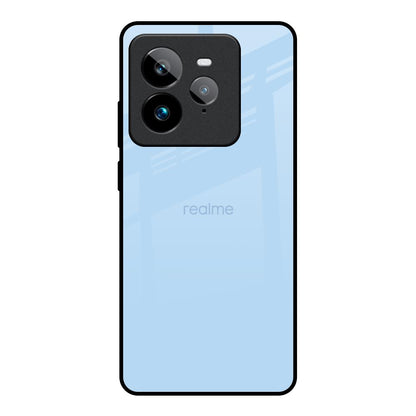 Pastel Sky Blue Realme GT7 Pro Glass Back Cover Online