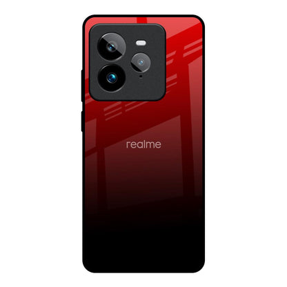 Maroon Faded Realme GT7 Pro Glass Back Cover Online