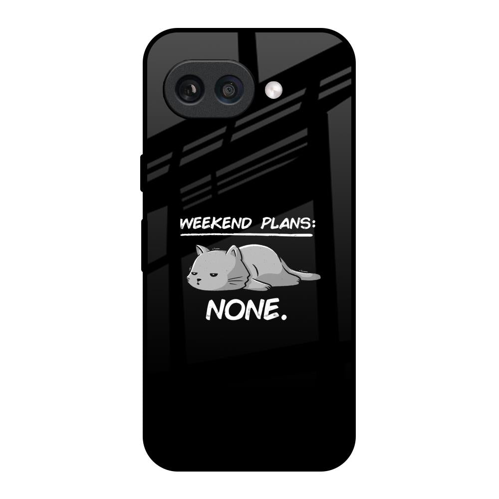 Weekend Plans Google Pixel 9A Glass Back Cover Online