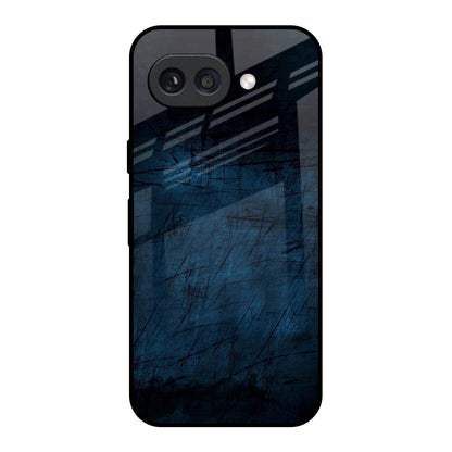 Dark Blue Grunge Google Pixel 9A Glass Back Cover Online
