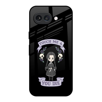 Touch Me & You Die Google Pixel 9A Glass Back Cover Online