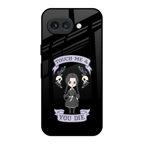 Touch Me & You Die Google Pixel 9A Glass Back Cover Online