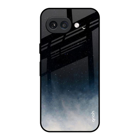 Black Aura Google Pixel 9A Glass Back Cover Online