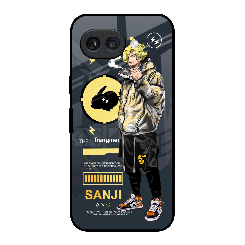 Cool Sanji Google Pixel 9A Glass Back Cover Online