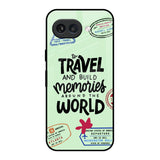 Travel Stamps Google Pixel 9A Glass Back Cover Online