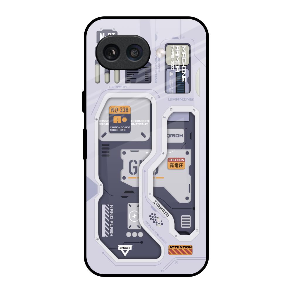 Tech Savvy Google Pixel 9A Glass Back Cover Online