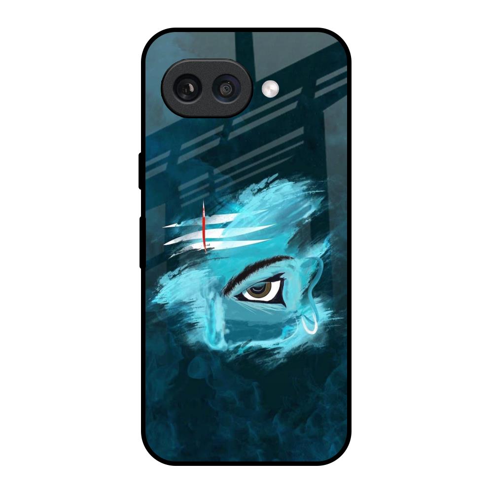 Power Of Trinetra Google Pixel 9A Glass Back Cover Online
