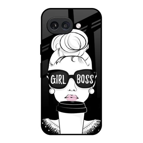 Girl Boss Google Pixel 9A Glass Back Cover Online