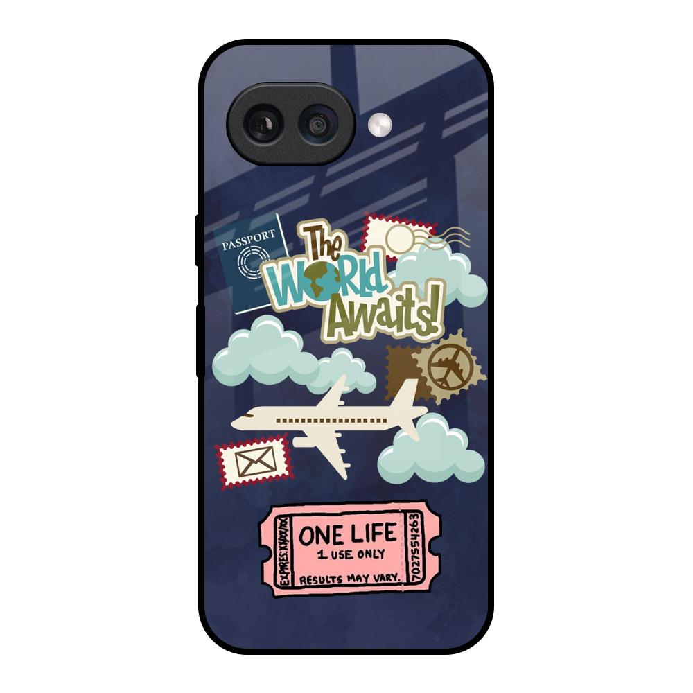 Tour The World Google Pixel 9A Glass Back Cover Online