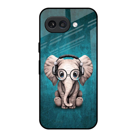 Adorable Baby Elephant Google Pixel 9A Glass Back Cover Online