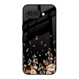 Floating Floral Print Google Pixel 9A Glass Back Cover Online