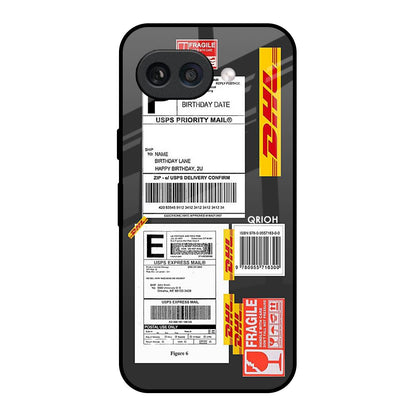 Cool Barcode Label Google Pixel 9A Glass Back Cover Online