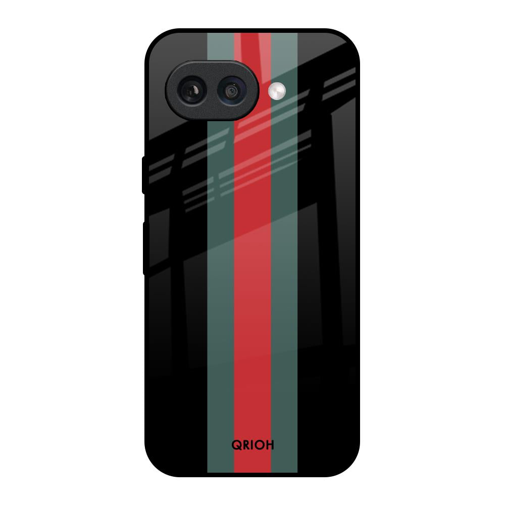 Vertical Stripes Google Pixel 9A Glass Back Cover Online