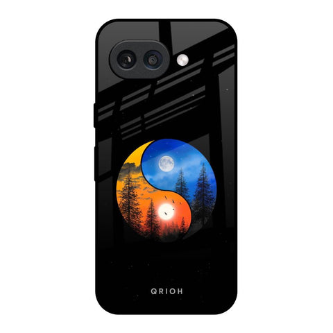 Yin Yang Balance Google Pixel 9A Glass Back Cover Online