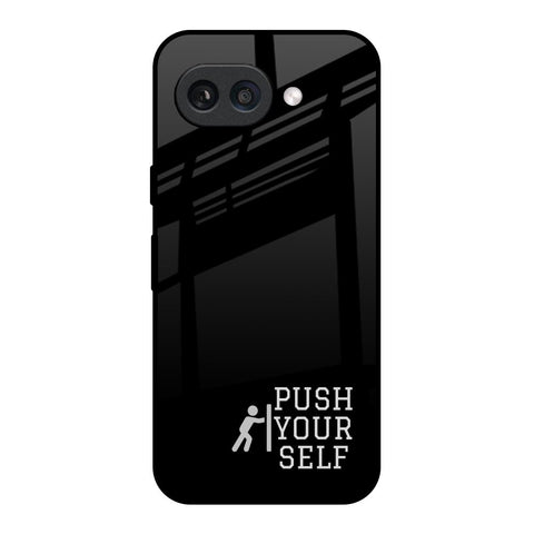 Push Your Self Google Pixel 9A Glass Back Cover Online