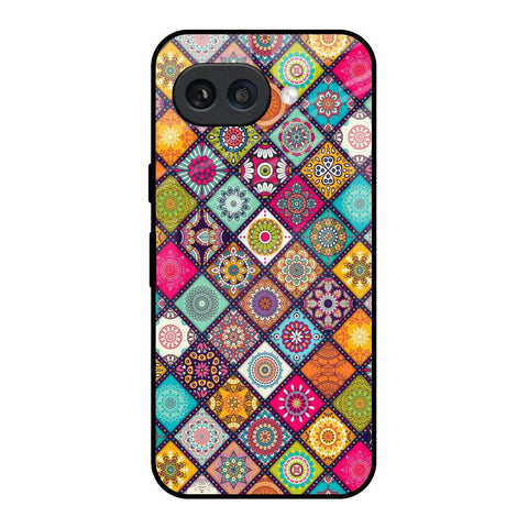 Multicolor Mandala Google Pixel 9A Glass Back Cover Online