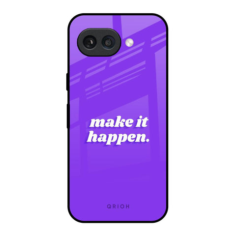 Make it Happen Google Pixel 9A Glass Back Cover Online