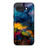 Multicolor Oil Painting Google Pixel 9A Glass Back Cover Online
