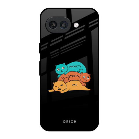 Anxiety Stress Google Pixel 9A Glass Back Cover Online