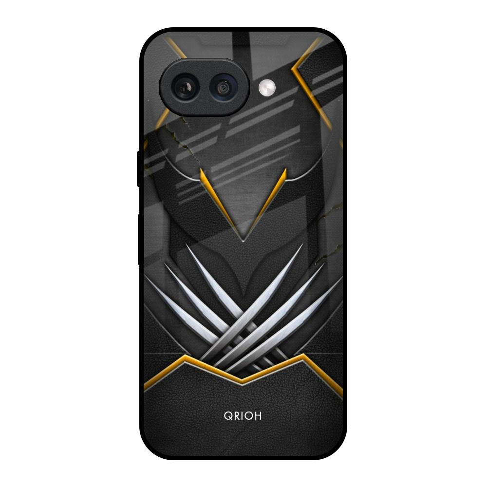 Black Warrior Google Pixel 9A Glass Back Cover Online
