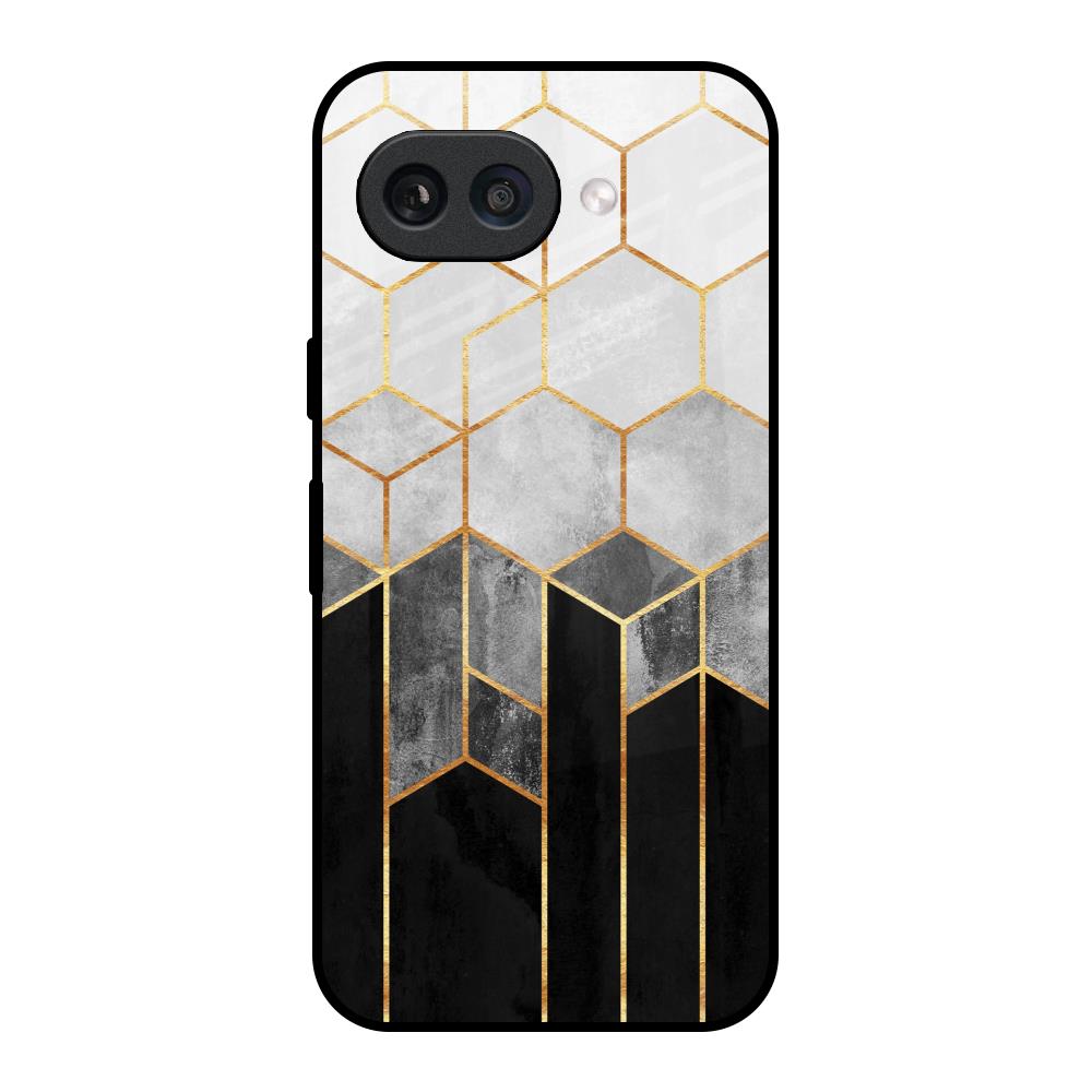 Tricolor Pattern Google Pixel 9A Glass Back Cover Online