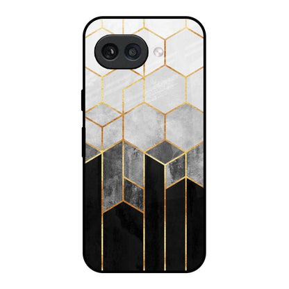 Tricolor Pattern Google Pixel 9A Glass Back Cover Online