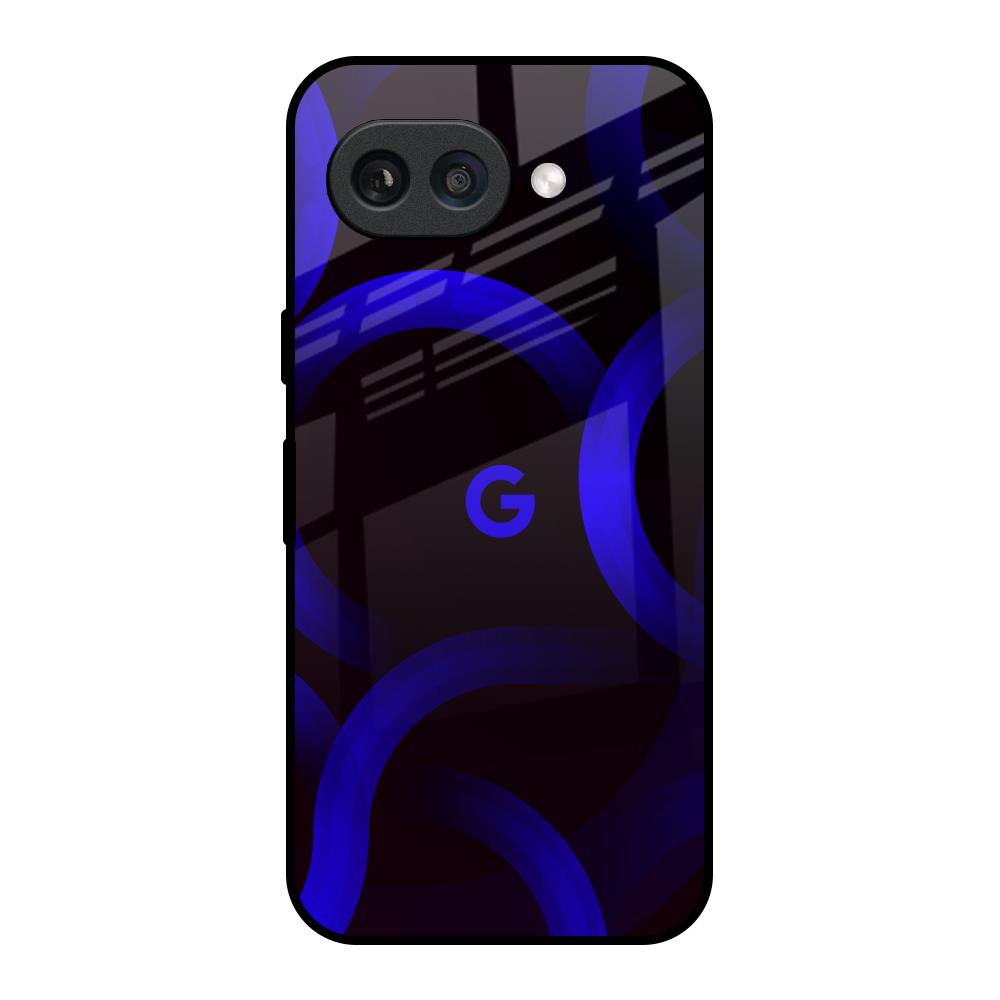 Blue Ring Light Google Pixel 9A Glass Back Cover Online