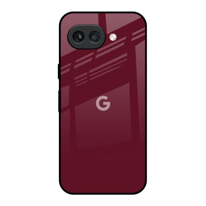 Classic Burgundy Google Pixel 9A Glass Back Cover Online