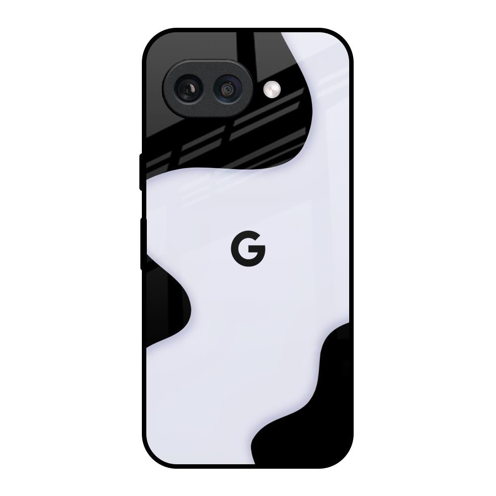 Wheat Cream Wavy Google Pixel 9A Glass Back Cover Online