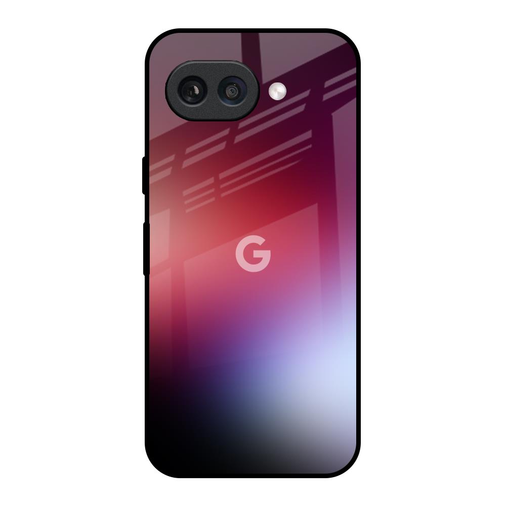Gaussian Red Google Pixel 9A Glass Back Cover Online