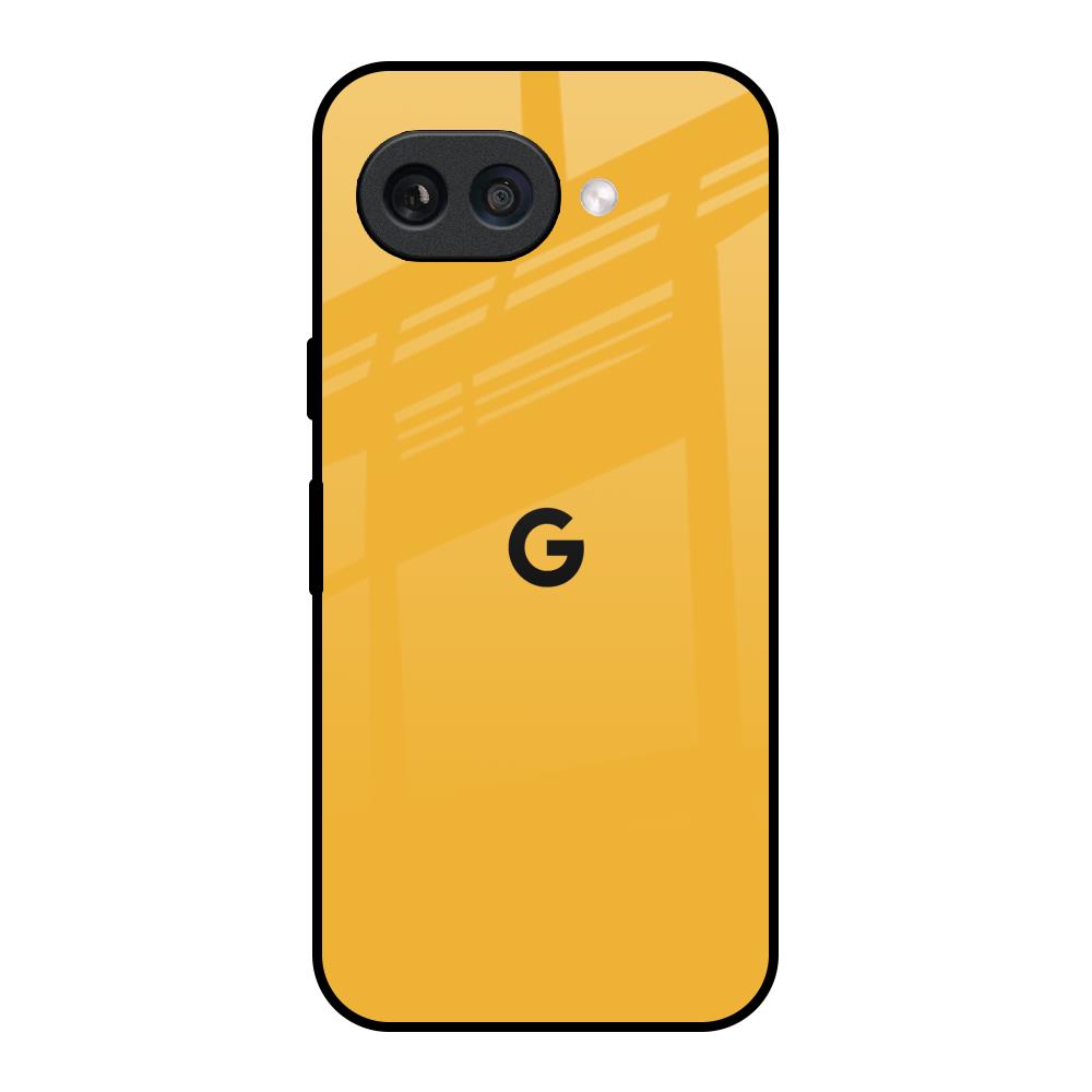 Fluorescent Yellow Google Pixel 9A Glass Back Cover Online