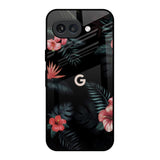 Tropical Art Flower Google Pixel 9A Glass Back Cover Online