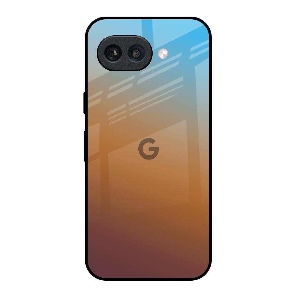 Rich Brown Google Pixel 9A Glass Back Cover Online