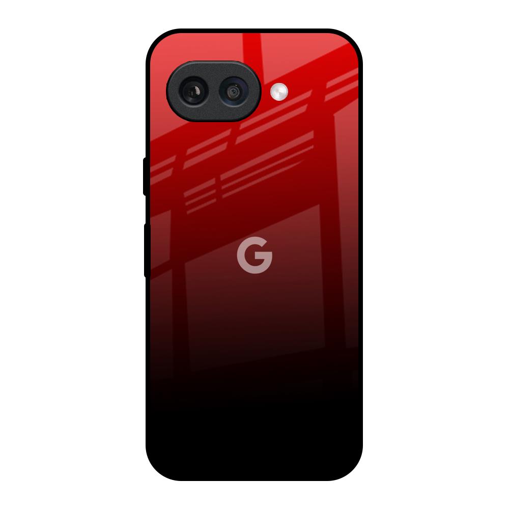 Maroon Faded Google Pixel 9A Glass Back Cover Online