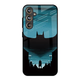 Cyan Bat Samsung Galaxy M55s Glass Back Cover Online
