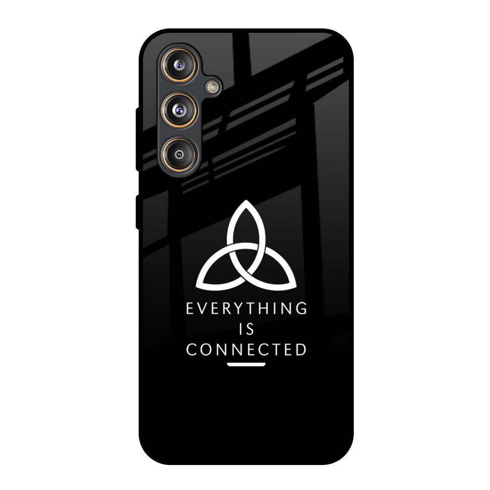 Everything Is Connected Samsung Galaxy M55s Glass Back Cover Online