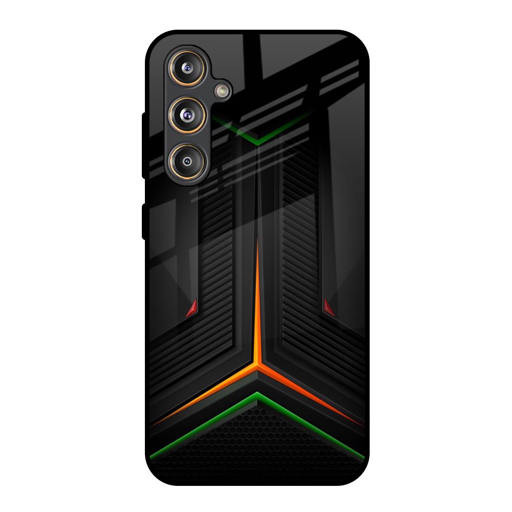 Modern Ultra Chevron Samsung Galaxy M55s Glass Back Cover Online