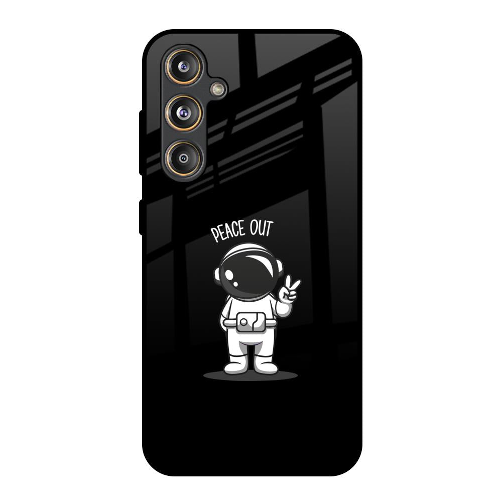 Peace Out Astro Samsung Galaxy M55s Glass Back Cover Online
