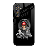 Dark Secret Samsung Galaxy M55s Glass Back Cover Online