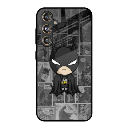 Cartoon Art Samsung Galaxy M55s Glass Back Cover Online