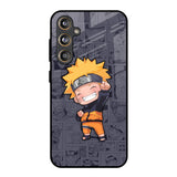 Orange Chubby Samsung Galaxy M55s Glass Back Cover Online